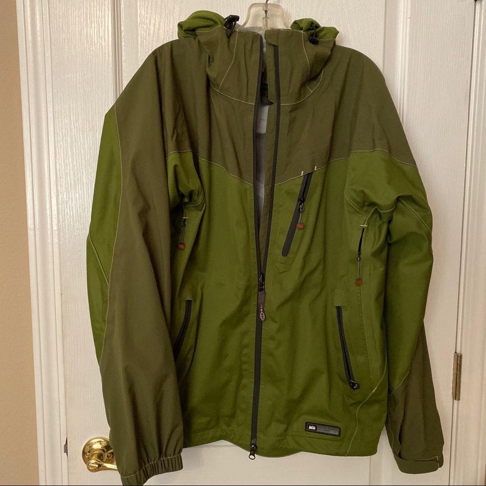 REI rain jacket